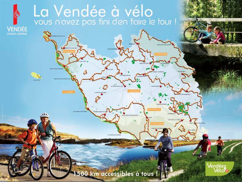 La vendée à vélo - Résid'Azur - Saint Jean de Monts